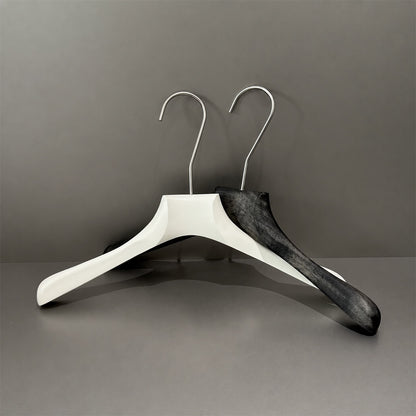 Wholesale Wooden Clothes Hangers with Adjustable Pants Clips & Custom Logo