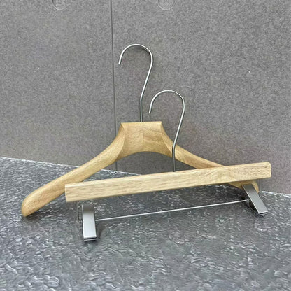 Wholesale Rubberwood Suit & Pants Hangers with Custom Logo
