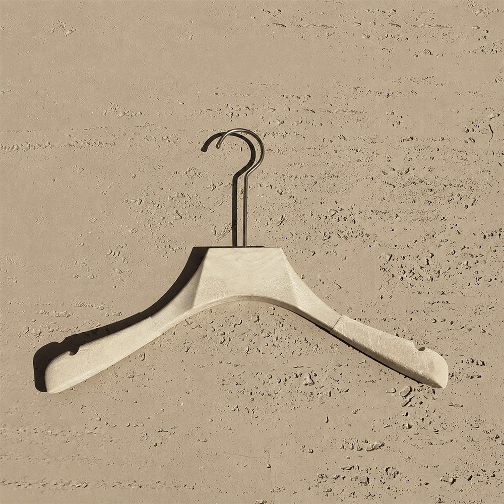 Custom Non-Slip Flocked Resin Hangers with Clips for Boutique Display