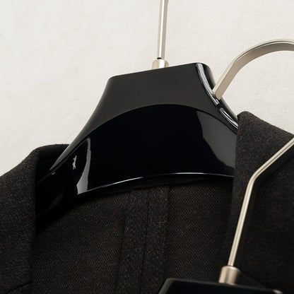 Wholesale Black Acrylic Clothes & Pants Hangers with Custom Logo