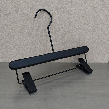 Wholesale Kids Wooden Hangers with Adjustable Clips & Custom Logo