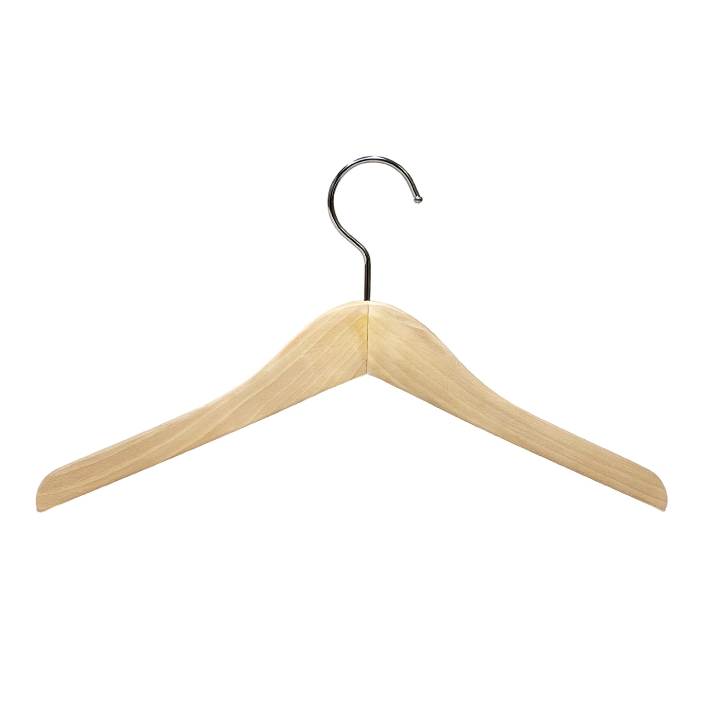 Camphor Wood Suit Hanger with Adjustable Pants Clips – Heavy Duty Coat Hanger