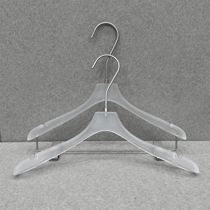 Wholesale Frosted Clear Acrylic Hangers with Custom Logo