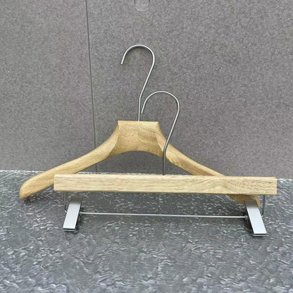 Wholesale Rubberwood Suit & Pants Hangers with Custom Logo
