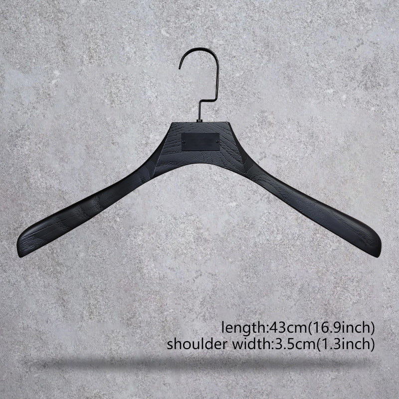 Premium Wooden Pants Hangers - Hotel & Boutique Quality Clips thegarmenthanger