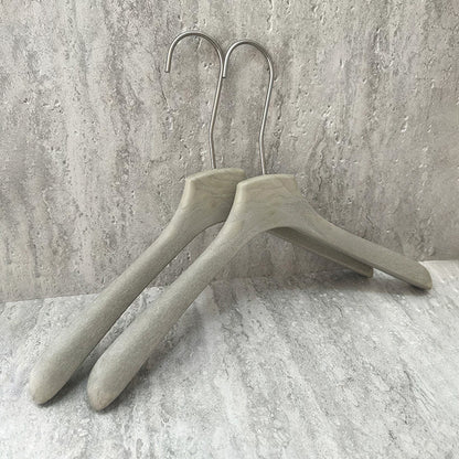 Wholesale Custom Gray ABS Resin Hangers with Clips for Women’s Boutiques