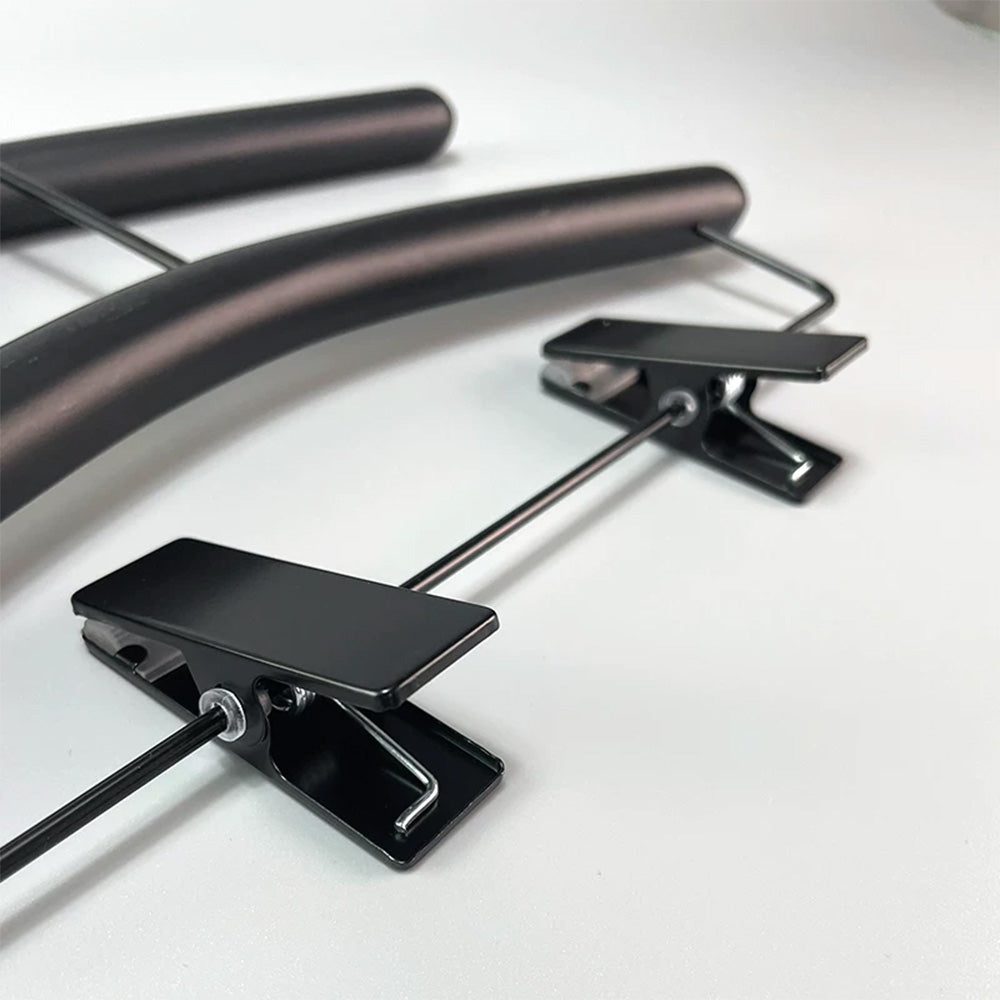 Custom Black Wooden Kids Hangers | Non-Slip Wholesale Hangers