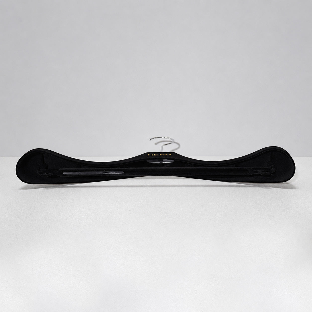 ABS Plastic Velvet Hangers – Non-Slip Flocked Coat Hanger Closet Organizer