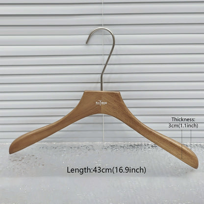 Premium Oak Hangers Set - Suits Pants Shirts | thegarmenthanger Boutique Hotel Collection