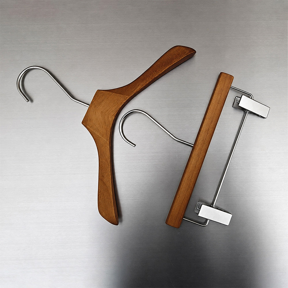Wholesale Children’s Wooden Hangers & Pants Hangers with Clips