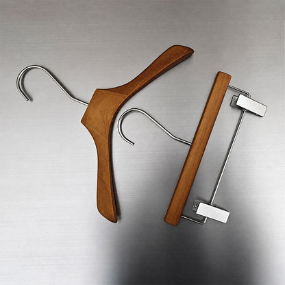 Wholesale Children’s Wooden Hangers & Pants Hangers with Clips