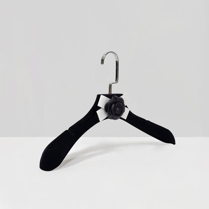 Camellia Velvet Non-Slip Hangers & Adjustable Pant Hangers for Boutique Clothing Display