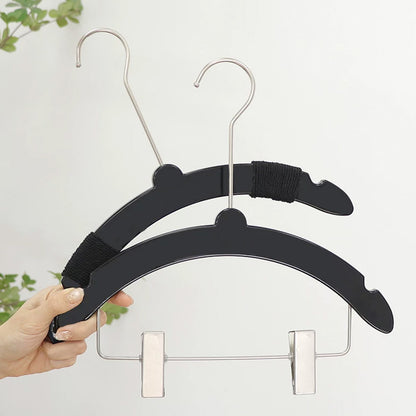Premium Clear Acrylic Kids Clothes Hangers | Custom Logo