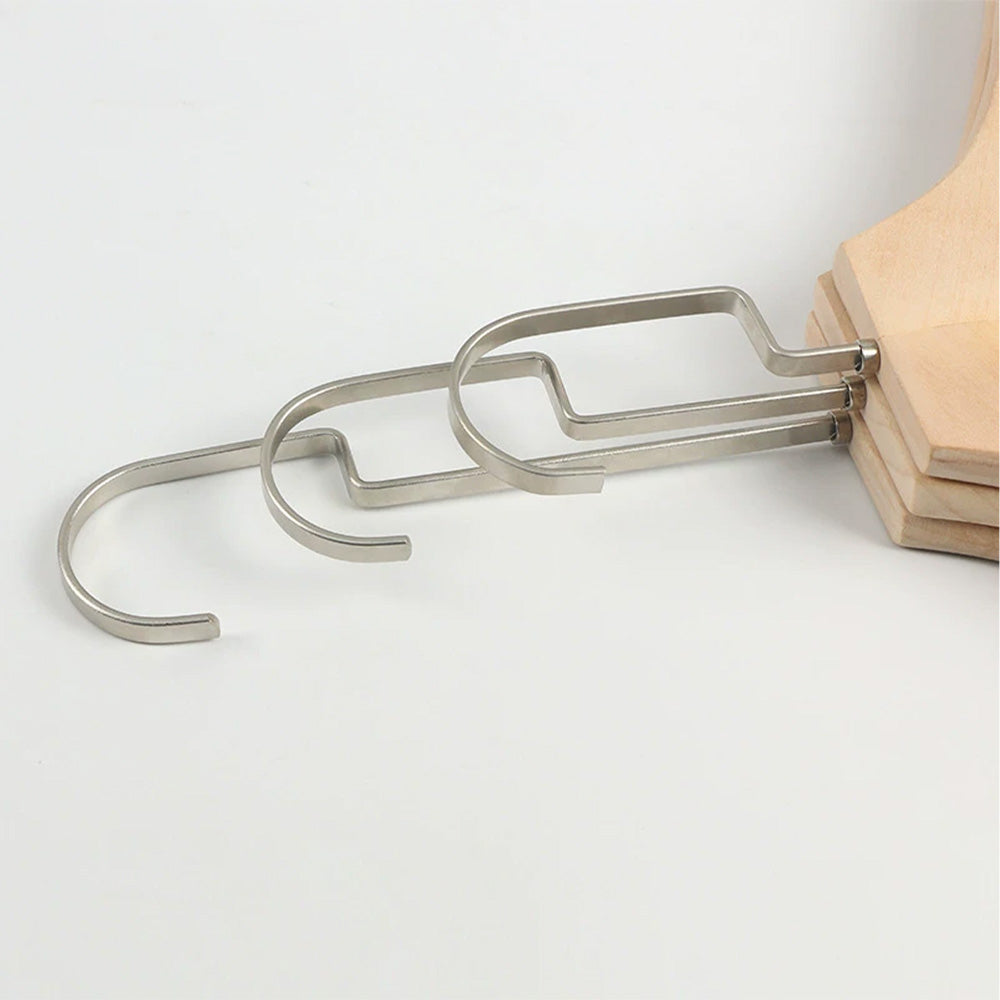 Wholesale 360° Swivel Metal Clothes Hanger Hooks | Screw-In Replacement Parts /10pcs