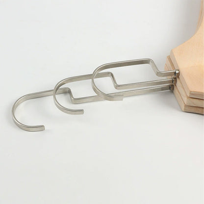 Wholesale 360° Swivel Metal Clothes Hanger Hooks | Screw-In Replacement Parts /10pcs