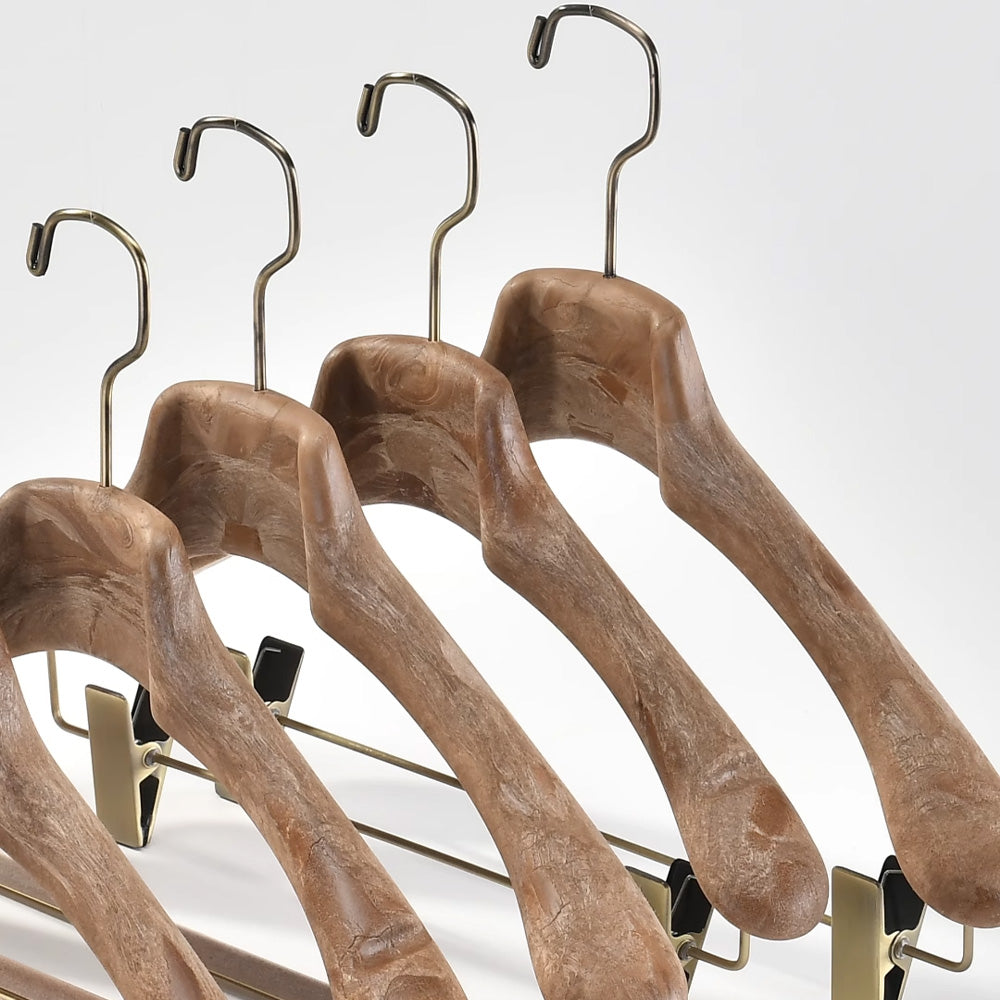 Heavy-Duty Resin Clothes Hangers | Suit & Pants Hangers for Men & Women
