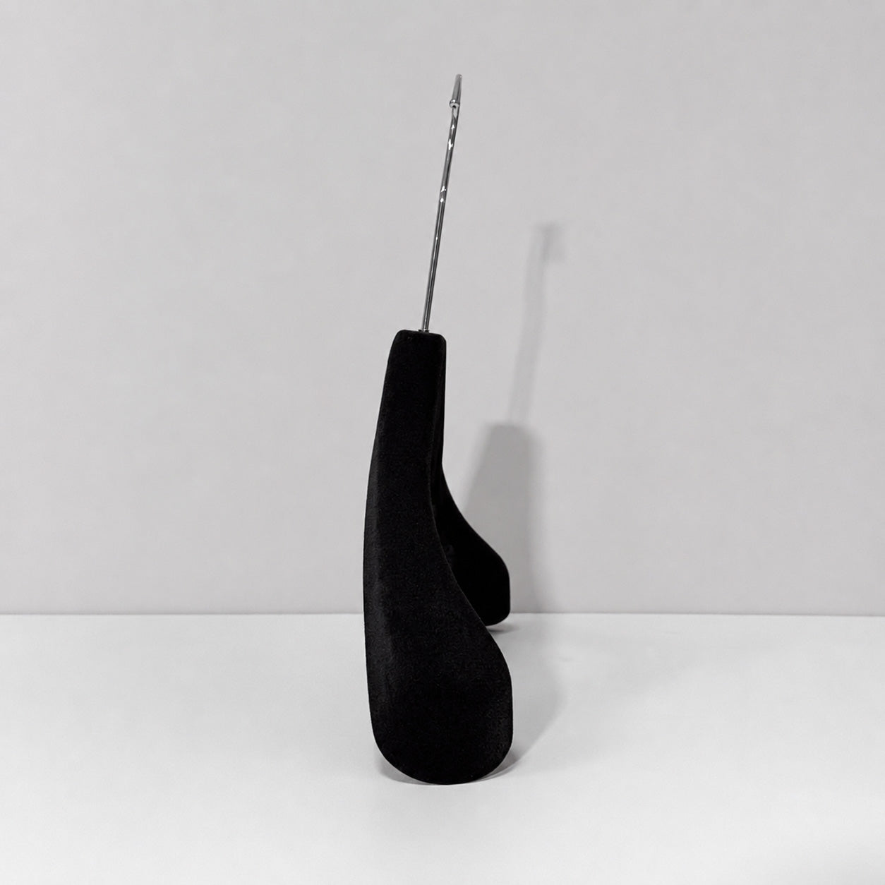 ABS Plastic Velvet Hangers – Non-Slip Flocked Coat Hanger Closet Organizer