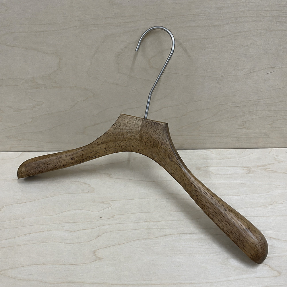 Wholesale Vintage Rubberwood Clothes & Pants Hangers | Custom Logo