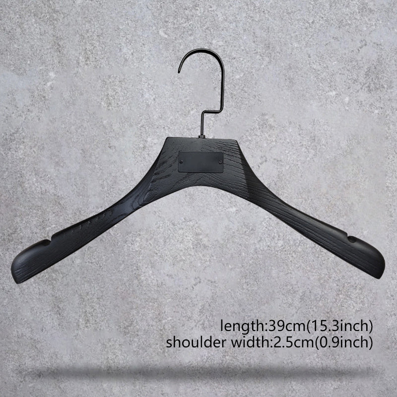 Premium Wooden Pants Hangers - Hotel & Boutique Quality Clips thegarmenthanger