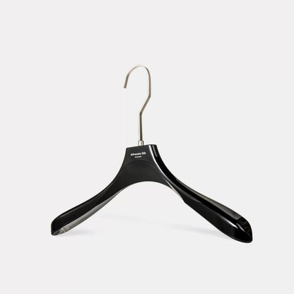 Wholesale Black Acrylic Clothes & Pants Hangers with Custom Logo
