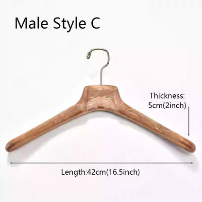 Heavy-Duty Resin Clothes Hangers | Suit & Pants Hangers for Men & Women