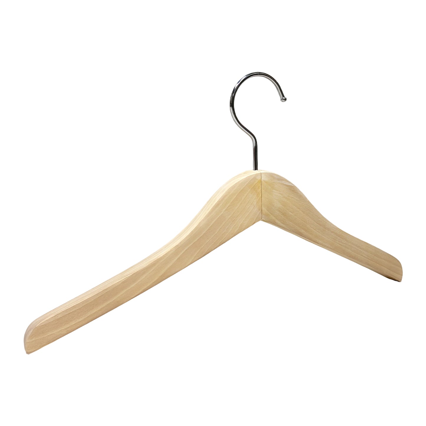 Camphor Wood Suit Hanger with Adjustable Pants Clips – Heavy Duty Coat Hanger