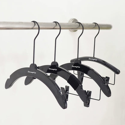 Premium Clear Acrylic Kids Clothes Hangers | Custom Logo