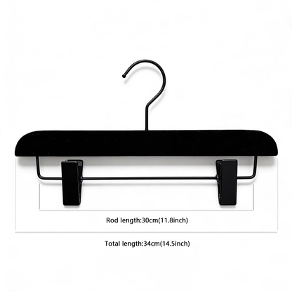 Commercial Velvet Hangers - Wide Shoulder Non-Slip for Suit Shops Hotels & Boutiques
