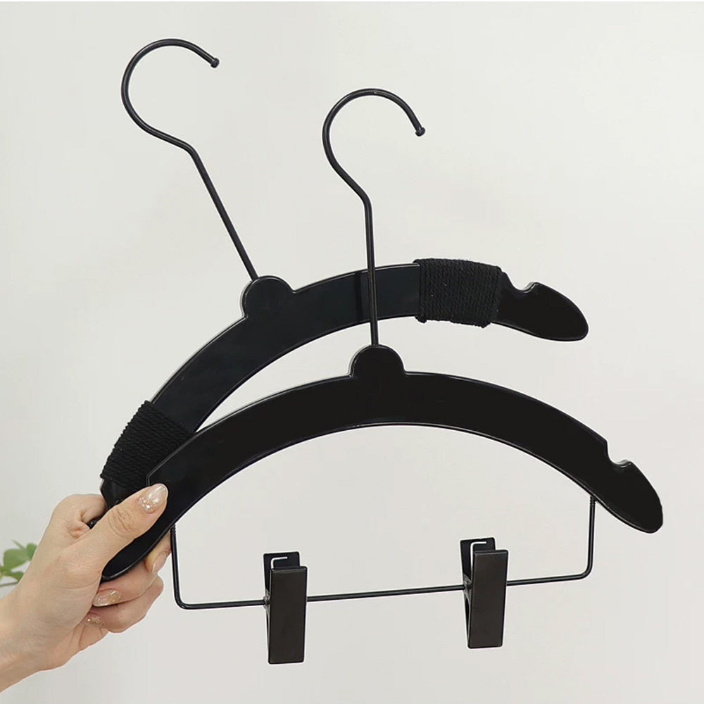 Premium Clear Acrylic Kids Clothes Hangers | Custom Logo