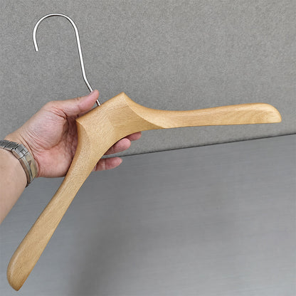 Wholesale Rubberwood Suit & Pants Hangers with Custom Logo