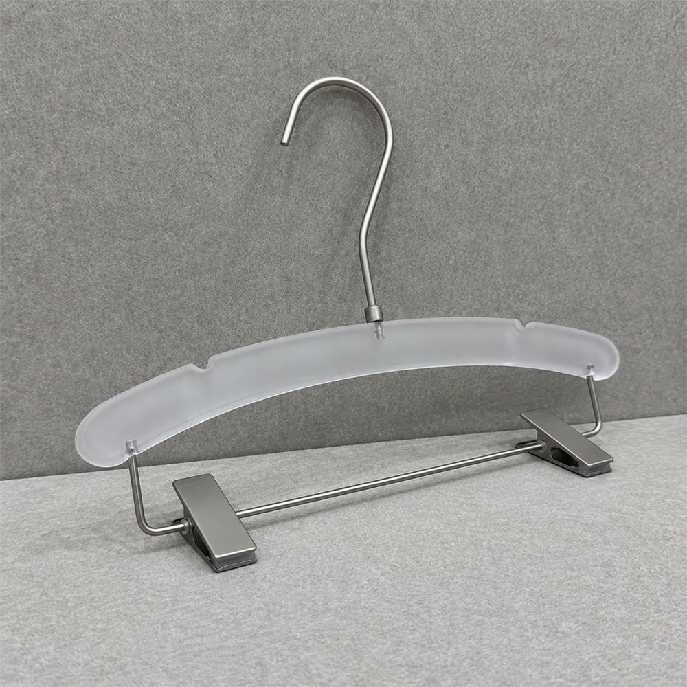 Wholesale Frosted Clear Acrylic Hangers with Custom Logo