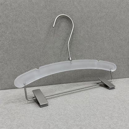 Wholesale Frosted Clear Acrylic Hangers with Custom Logo