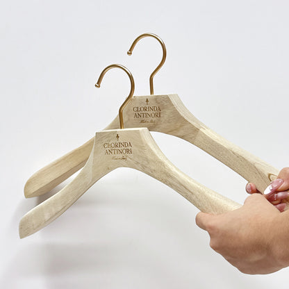 Natural Camphor Wood Clothes Hanger - Premium Moth-Proof Suit Rack | thegarmenthanger