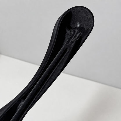 ABS Plastic Velvet Hangers – Non-Slip Flocked Coat Hanger Closet Organizer