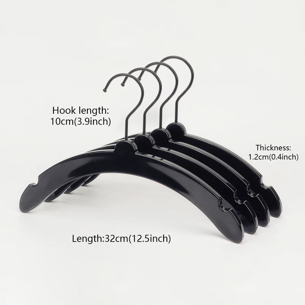 Premium Clear Acrylic Kids Clothes Hangers | Custom Logo