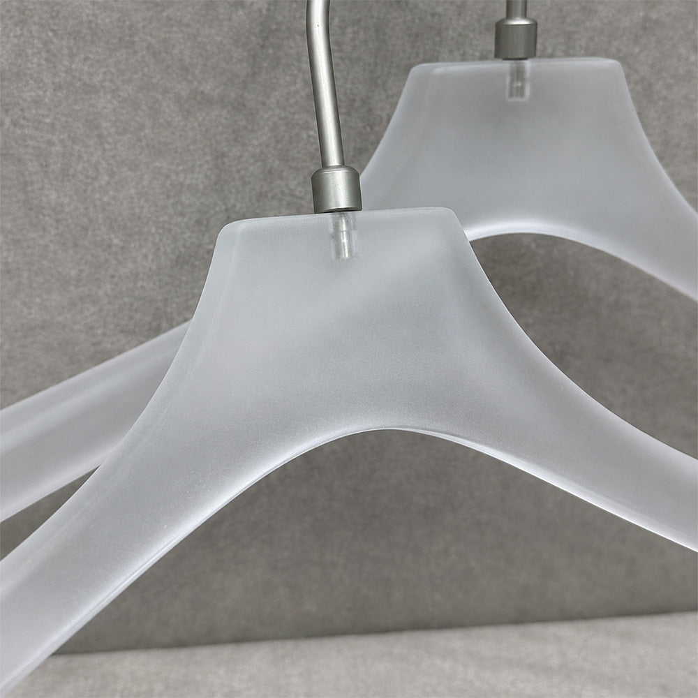 Wholesale Frosted Clear Acrylic Hangers with Custom Logo