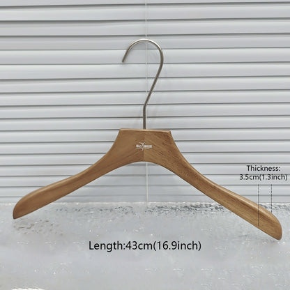 Premium Oak Hangers Set - Suits Pants Shirts | thegarmenthanger Boutique Hotel Collection