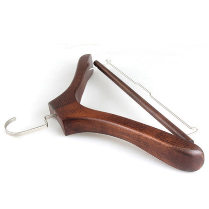 Luxury Wood Suit Hangers - Wide Shoulder Design for Jackets & Coats | thegarmenthanger