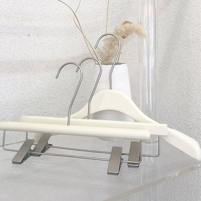Women’s Beech Wood Hangers with Clips | Custom Boutique Hangers