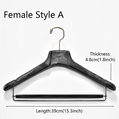 Heavy-Duty Resin Clothes Hangers | Suit & Pants Hangers for Men & Women