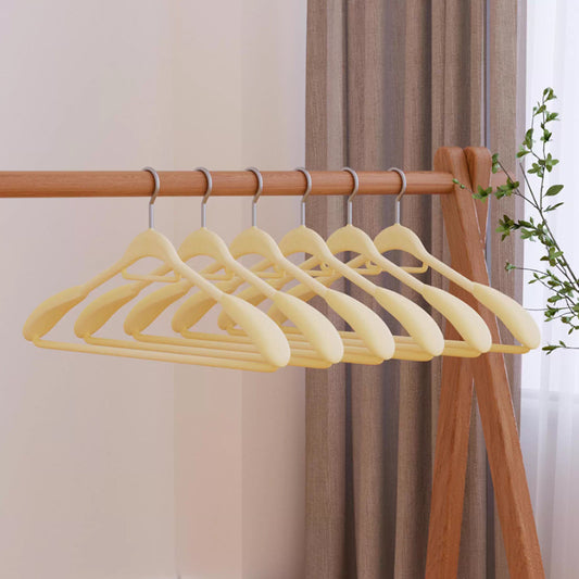 Premium Wide Shoulder Velvet Hangers - Non-Slip Heavy Duty Suit & Coat Rack