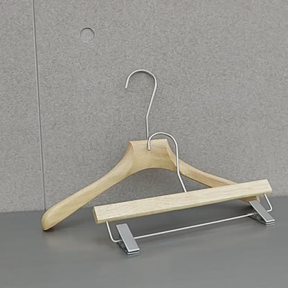 Wholesale Rubberwood Suit & Pants Hangers with Custom Logo
